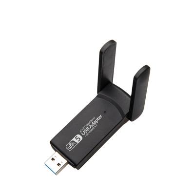 China RTL8822BU 1300Mbps USB WiFi BT Adapter 2.4G/5Ghz USB Wi-Fi Dongle Desktop Dual Band BT 4.2 Receiver for sale