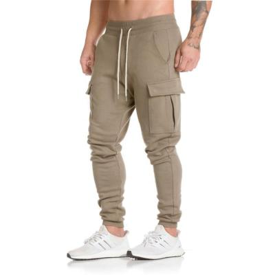 China 2021 New Anti-wrinkle design custom white fitness sweatpants tapered mens clothing jogger sweatpants custom logo for sale