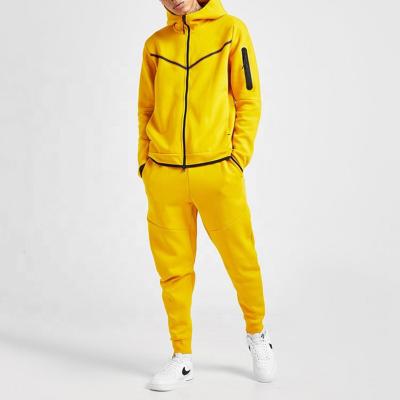 China Fashion Breathable Trendy Sport Zip Up Hood Jacket Men s Jogging Sweat Suits Unisex for sale