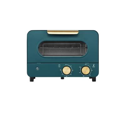 China Household Posida 750W 12L Mini Electric Toaster Oven Portable Retro Oven With ETL, RoHS, LFGB for sale