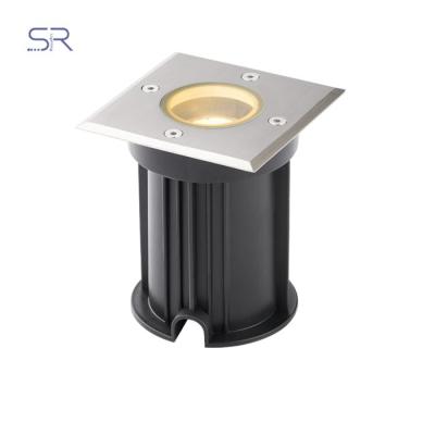 China Modern Waterproof Embedded Underground Lighting Projector Lamp Garden Outdoor Landscape Circular Led Buried Lamp for sale