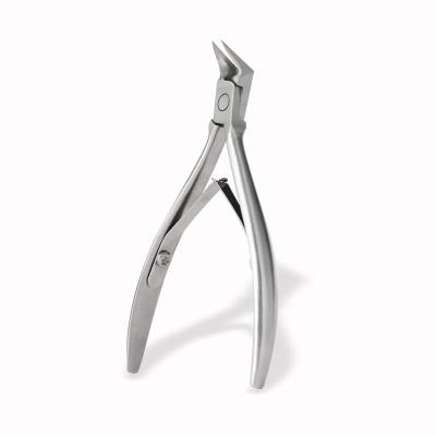 China Professional Finger Cuticle Cutter Stainless Steel Skin Remover Nail Clipper Dead Nail Cuticle Nipper for sale