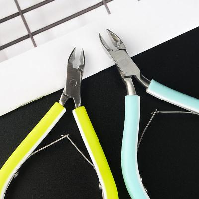 China Professional Finger Stainless Steel Toenail Cuticle Toe Nail Cutter Manicure Trimmer Pedicure Tool Nail Nipper for sale