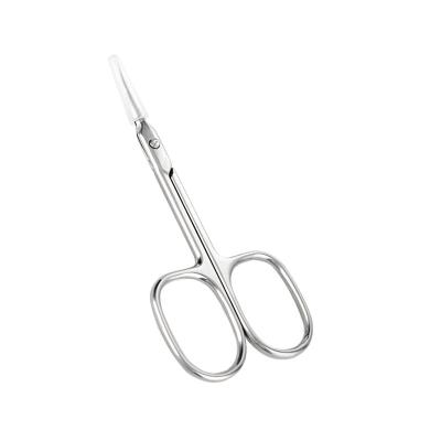 China Wholesale Curved Ultra Fine Blade Nail Care Stainless Steel Personal Manicure Shears Curved Cuticle Scissors for sale