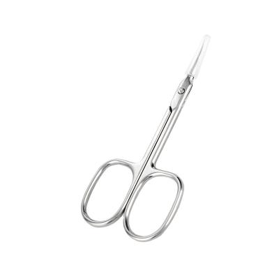 China Hot Sale Ultra Fine Curved Blade Stainless Steel Tips Cutter Skin Manicure Nail Scissors Cuticle Shears for sale