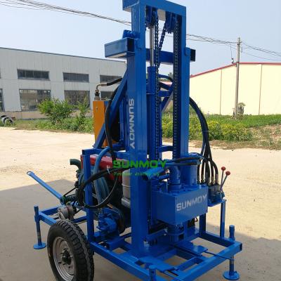 China NEW SUNMOY HF260D-150 2023 Portable Irrigation Water Well Rig 150Meter for sale