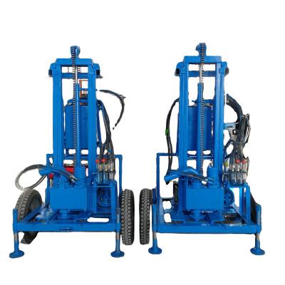 China 60m PDC Drilling 220v Rig Gasoline Engine Water Pump Portable Hydraulic Drill Bit is Optional for sale