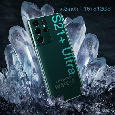 China Dual SIM Card S21 Ultra 16GB+512GB Android Smartphone With Stylus Support 4G 5G Network Global Version Super Strength Mobile Phones for sale