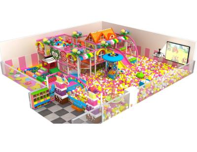 China Other Candy Princess Dream Theme Kids Indoor Playground Soft Playground With Interactive Toddler Area Ball Projector for sale