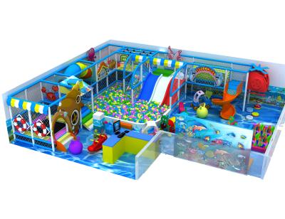 China Others Kids Indoor Playground Lake Ball Pool Playground With Trampoline for sale