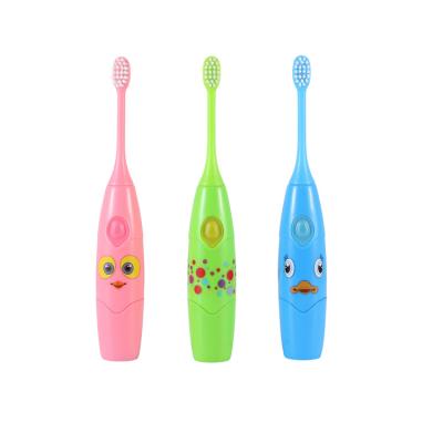 China Colors Electric Toothbrush Children Battery Operated Music 2 Minutes For Children Sonic Kids Musical Toothbrush for sale