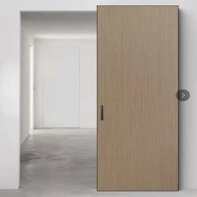 China Aluminum Honey Fire Protection MDF HPL Panel Barn Door Combo Inside Core Sound Proof Interior Door for sale