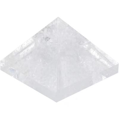 China Donghai Dream Wholesale Natural White Pyramid Crystal Reiki and Healing for Decoration for sale