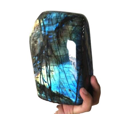 China Wholesale Natural Labradorite Crystal Point Polished Labradorite Tower from Donghai for Decoration for sale