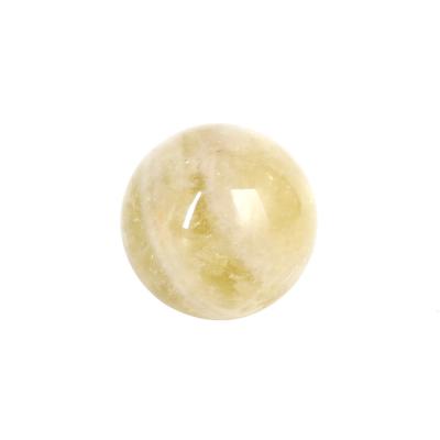 China Natural Stone Ball Ornaments Donghai Topaz Handwork Polishing Crystal Ball for sale