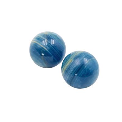 China Donghai Hot Sale High Quality Natural Blue Onyx Sphere Crystal Ball Folk Crafts For Decoration for sale