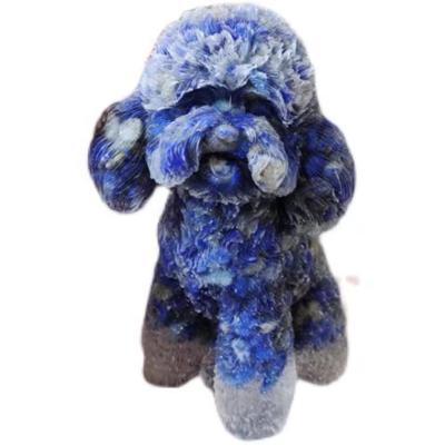 China Donghai hot sale teddy bear natural crystal crushed epoxy resin stone gift for sale