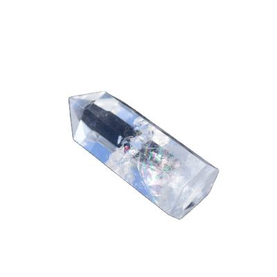 China Donghai nature carved transparent healing crystal for sale