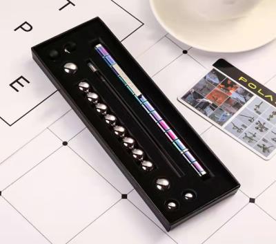 China Industrial Wholesale Luxury Metal Polar Pen Magnetic Floating Levitation Magnet Pen For Sale for sale