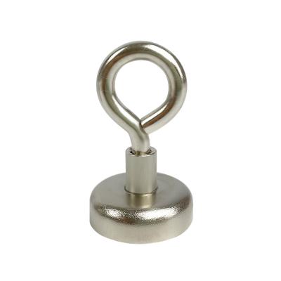 China Industrial Neodymium Magnet Hook Magnet Pulling High Quality And Strong Magnetic Power Wall Hook for sale