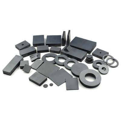 China OEM Industrial Field Ferrite Custom Ceramic Magnet For Motorcycle DC Motor for sale