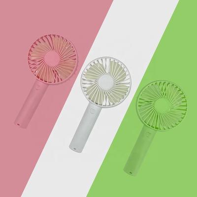 China Electric Mini Fan Battery One Fan Portable USB Charging Cute Pocket Fans Handheld Summer Cooling Desktop Clip Mini Fans for sale