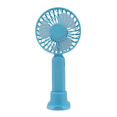 China Mini High Quality Portable 3 Color Rechargeable Silent Handheld Desktop Fan Fan Mini Handheld USB Fan for Summer for sale