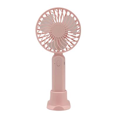 China 2022 Hot Sale Mini Summer Cooling 3 Color Mini Portable Desktop Handheld USB Rechargeable Electric Fan for Travel and Outdoor for sale