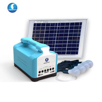 China 80w DC Home Off Grid Solar System Supply Portable Energy Storage Rectified Mounting Polycrystalline Silicon Light for sale