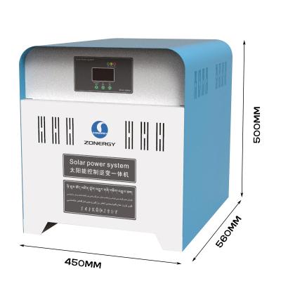 China Solar Home Solar System ZONERGY Inversor Para Solar Inverter Charge Controller for sale