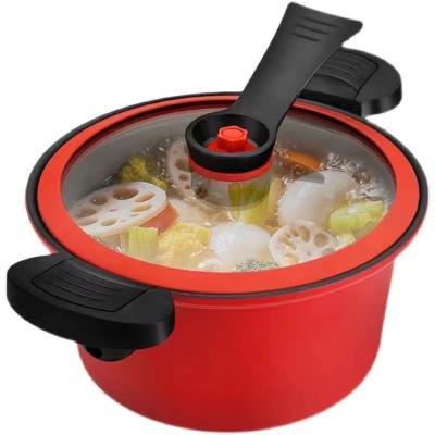 China Various Sustainable Non-stick Multifunctional Household Cookware Micro Pressure Cooker Stove for sale