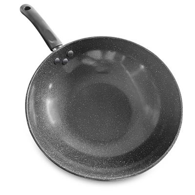 China CLASSIC Factory Directly Supply Maifan Main Stick Stone Pot Kitchen Utensil Set Wok Iron Pot for sale