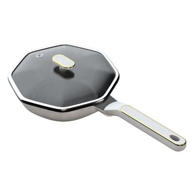 China Restaurant CLASSIC Modern Equipment Single Wok Pan Stove Wok Gas Cooker Pan Steak Frying Pan Non-stick for sale