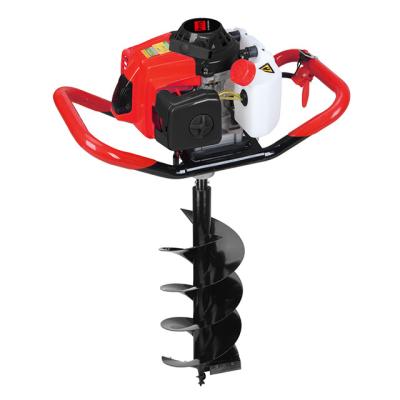 China Garden Power And Torque Earth Auger Earth Drill Gasoline Engine Powered 2 Cycle 63cc for sale