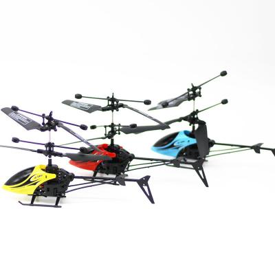 China RC Hobby Mini Remote Control Aircraft Hand Air Gesture Induction Flat Flying RC Plane Toys Mini Helicopter for sale