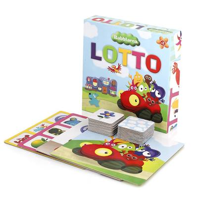 China Educational Cartoon Toy Custom Puzzle Memory Game Cards Kids Toys Memory Match Cards Other Puzzles Kids Toy for sale