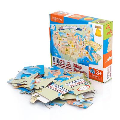 China Jigsaw Makers Jigsaw Puzzles Makers Jigsaw Puzzles Cartoon Toy Primary Kindergarten Educational Primary Maths Teaching Kids 3d Wooden Jigsaw for Kids for sale