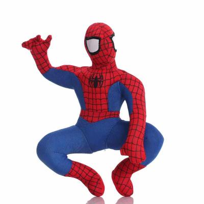 China Promotion Wholesale Spiderman Figure Costume Ring Robot Stuffed Plush Toy Spiderman Animal Toys for sale