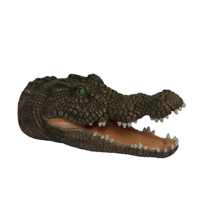 China Hand Painting Pretend Game Children Hand Puppet Interactive Toys Large Dinosaur For Sale for sale