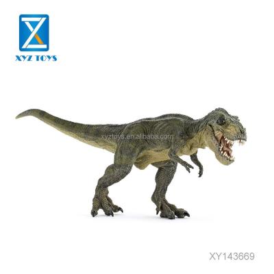 China Tyrannosaurus Rex Dinosaur Park PVC Tyrannosaurus Dinosaur Hard Model for sale