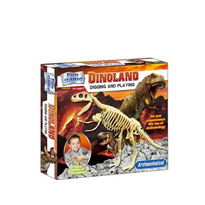 China TYRANNOSAUR REX DIY TOY ARCHAEOLOGICAL EXCAVATION for sale