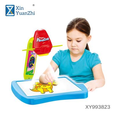 China 24 Models 9pcs 24 Models Trinity Drawing Machine 9pcs Projector Toys For Children With Color Box for sale