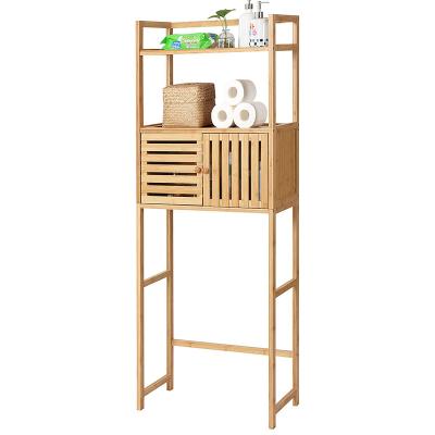 China Waterproof Bathroom Space Saving 3 Tier Toilet Rack Toilet Rack Bamboo Bathroom Storage Rack for sale