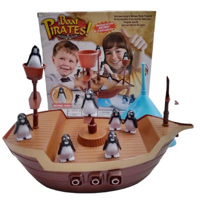 China Toy Balance Penguin Pirate Ship Eco-Friendly Material Captivating Kids Interactive Board Games for sale