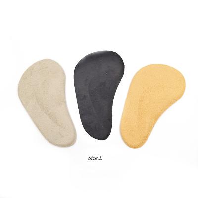 China Skin Friendly Flat Feet Support Gel Arch Pads Silicone Shoe Adhesive Inserts Orthotic Arch Support Pads for sale