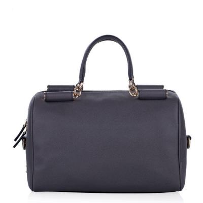 China Metal Handle Woman Travelling Bag With Shoulder Strap , Tote Leather Bags With OEM for sale