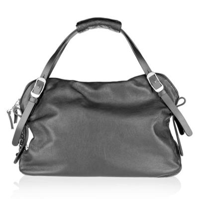 China Hobo Stylish Full Grain Leather Bag / Ladies Leather Shoulder Handbags for sale