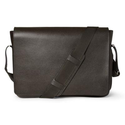 China Lower MOQ Exported Mens Leather Crossbody Bag , Shoulder Pad For Straps , Man Laptop Bag for sale