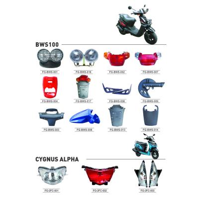 China BWS125 Motorcycle Parts / Japan / China Best Motorcycle Spare Parts Plastic Motorcycle Parts for sale