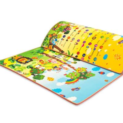 China Educational Foldable Waterproof Floor XPE Foam Activity Care Toy Baby Play Mat Folding Play Mat for Baby Kid for sale